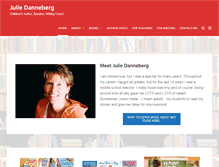 Tablet Screenshot of juliedanneberg.com